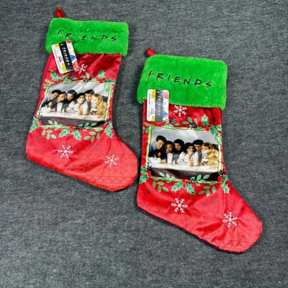 NWT Friends The Television‎ Series Christmas Stocking Set